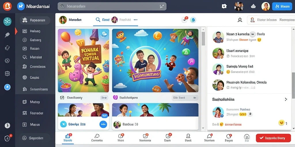 Tampilan antarmuka yang menarik dan mudah digunakan.