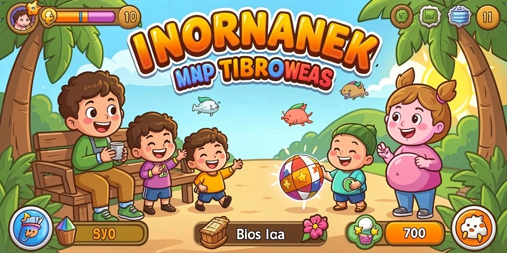 Screenshot menampilkan antarmuka utama yang menarik.