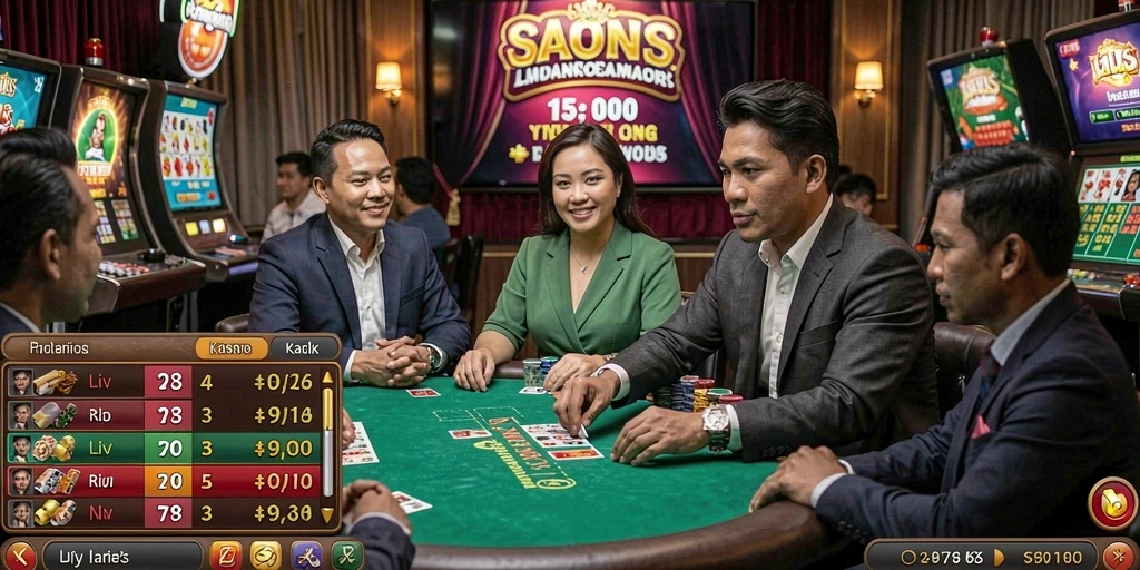 Tangkapan layar menunjukkan grafik yang memukau dalam A777GAME.