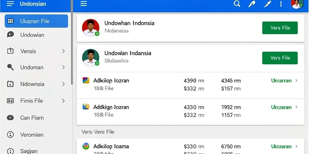 Tampilan antarmuka yang ramah pengguna dan menarik.