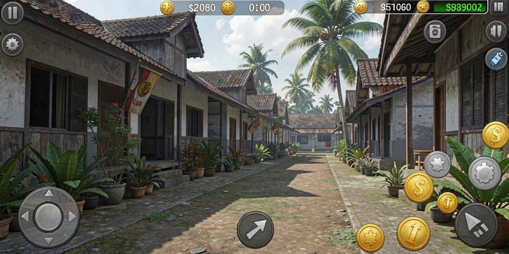 Screenshot menampilkan antarmuka permainan slot yang menarik.