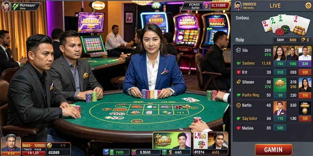 Tampilan antarmuka yang modern dan menarik.