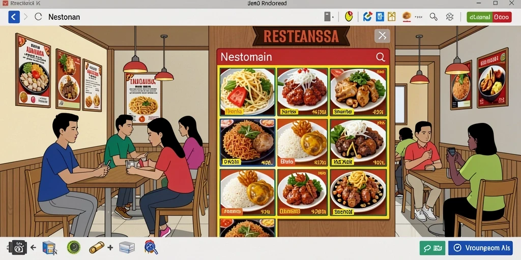 Screenshot menampilkan tampilan antarmuka permainan yang menarik.
