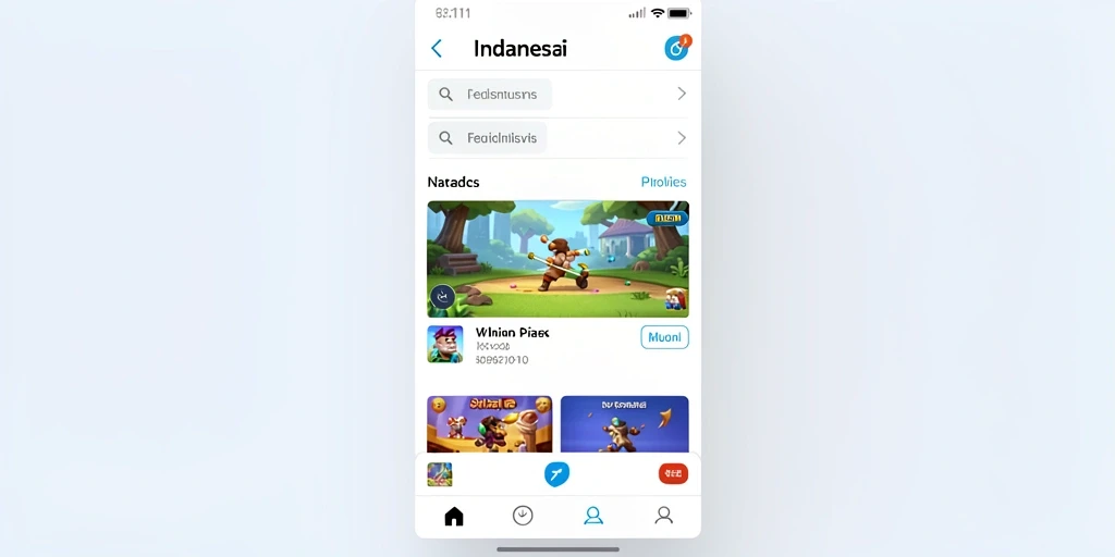 Tampilan antarmuka yang sederhana dan menarik.