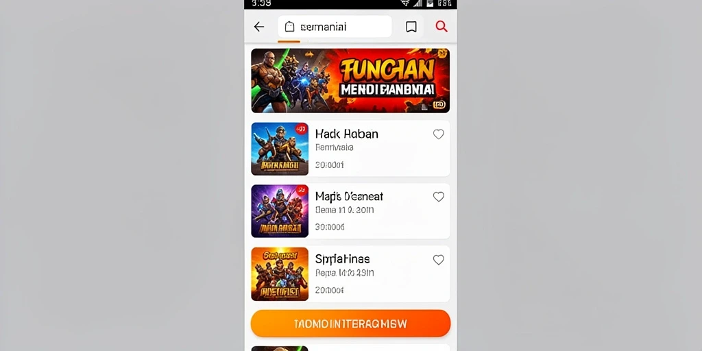 Tampilan antarmuka yang ramah pengguna dan menarik.
