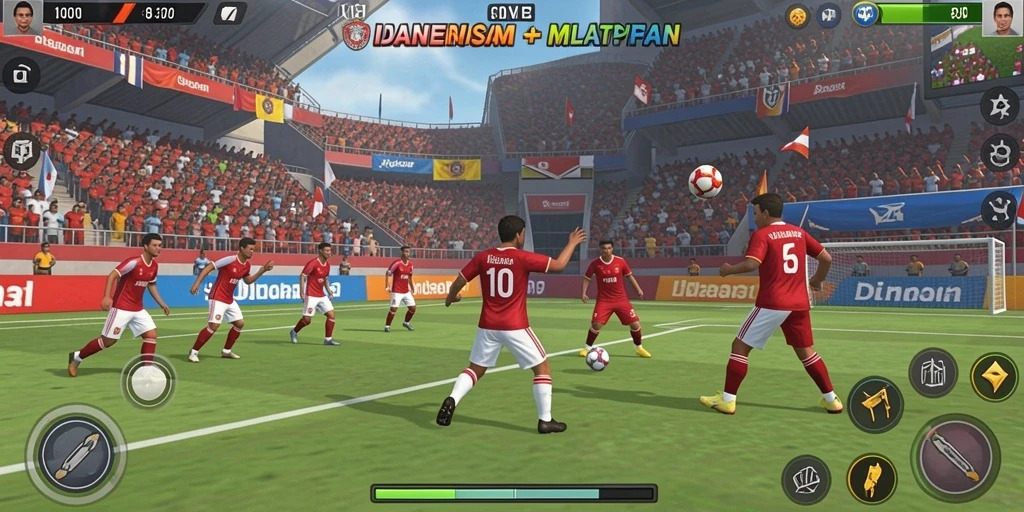Tampilan antarmuka pengguna yang menarik.