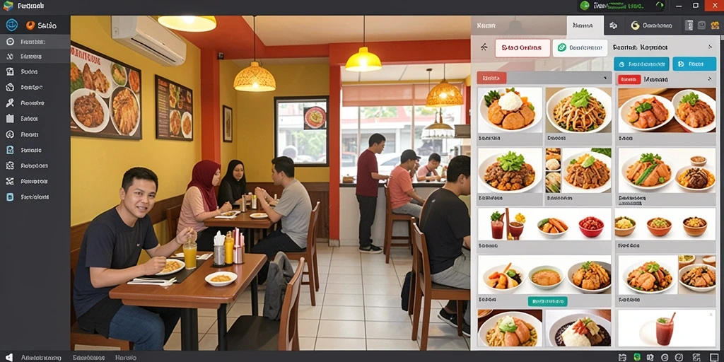 Tampilan antarmuka yang menarik dan mudah digunakan.