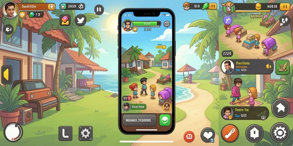 Tampilan antarmuka yang user-friendly.