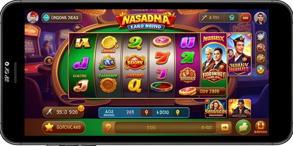 Tampilan menu utama SONTOGEL yang menarik.
